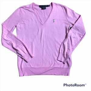 Ralph Lauren Sport V Neck Sweater size Small